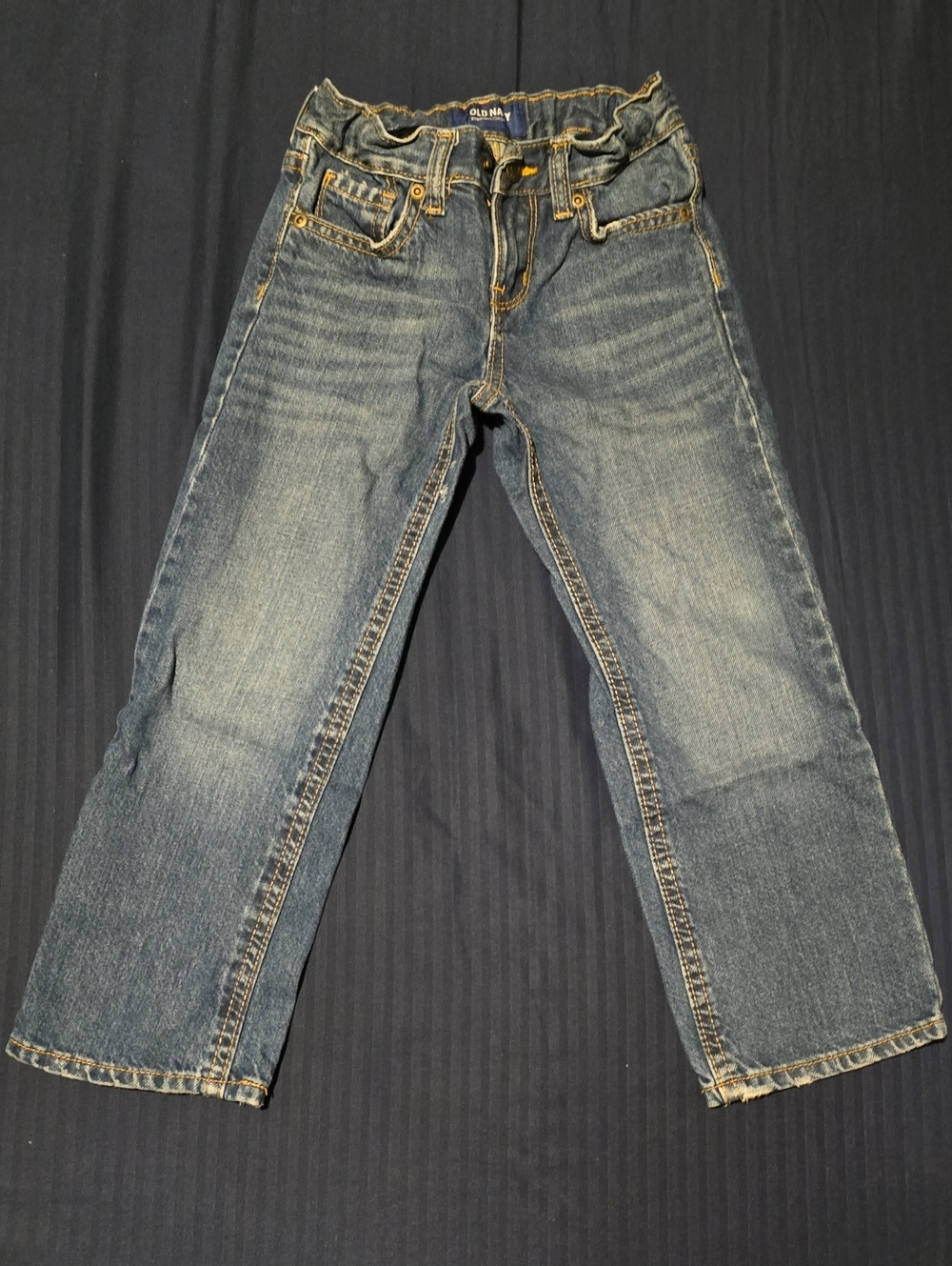 Old Navy Kids Blue Straight-Leg Jeans